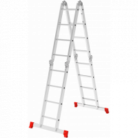 Лестница шарнирная  4*6 (1,64/3,08/6,42  14кг)  2320406