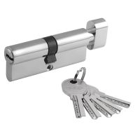 Механизм цилиндровый СТ ЛПВ-80 (40-40) хром 20531