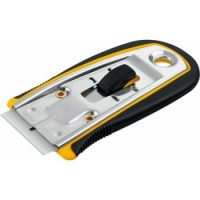 Скребок STAYER с выдвижным лезвием 40мм 5 доп. лезвий  08537