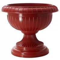 Вазон на ножке большой D395 терракотовый ING1451FTP