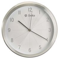 Часы Delta DT12-0001 настенные серебро