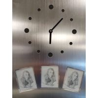 Фоторамка-часы  100-052