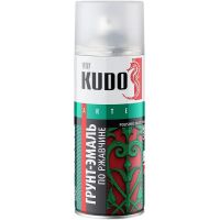 Грунт-эмаль для пластика KUDO KU-6004 520мл  графит  23756