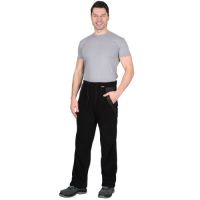 Брюки флисовые СИРИУС-АКТИВ  3982, Цвет: Черный, Размер: 88-92/182-188