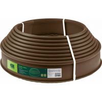 Бордюр Лента коричневый СИБРТЕХ 10м*100мм  64551