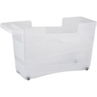 Контейнер хозяйственный с ручкой на колесиках 12,5л  4427889