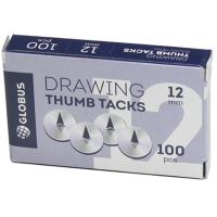 Кнопки ГЛОБУС 12 мм-100 шт. К12-100