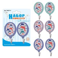 Крючки Дельфины 2шт SM27-4