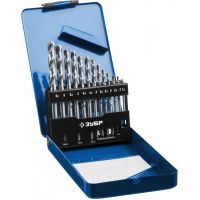 Набор сверл по металлу ЗУБР 1,5-6,5мм Р6М5 класс А  29625-Н13