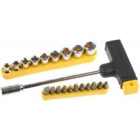 Набор отверток STAYER с Т-образн.ручкой с насадками 21 предм. 2540-Н20