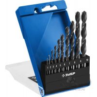 Набор сверл по металлу ЗУБР 1-10мм Р6М5 класс В  29621-Н10