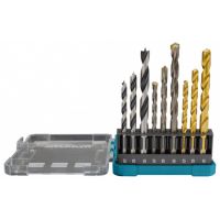 Набор сверл по камню, дереву и металлу Makita D-71962 9шт  205238