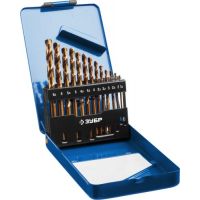 Набор сверл по металлу ЗУБР 1,5-6,5мм Р6М5 класс А кобальт  29626-Н13