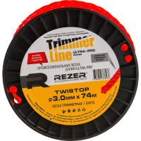 Леска триммерная 3,0*74м квадрат Rezer Ultra-pro Twistop  03.007.00107
