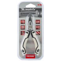 Длинногубцы Mini 125мм изогнут. Matrix  17831