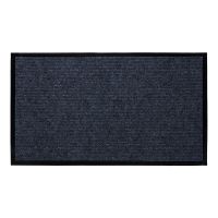 Коврик влаговпитывающий ребристый "СТАНДАРТ" 50*80 см.  черный  5877