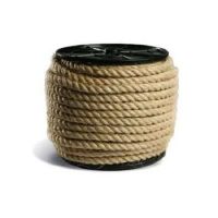 Веревка джутовая крученая ø16