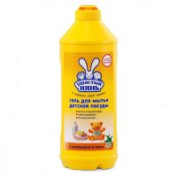 Средство для мытья посуды Ушастый нянь (ромашка+алоэ) 500мл  06058