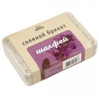 Соляной брикет 1,2кг ШАЛФЕЙ Банная линия 12-672