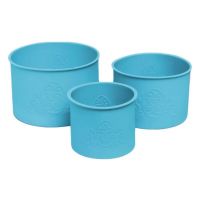 Силиконовая форма «ХВ» для кулича на Пасху, 3 шт  5450187