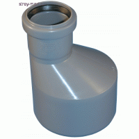 Переход эксц. Дн110х50 серый Ostendorf