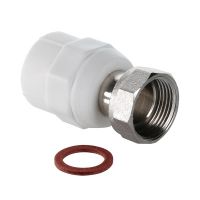 Соединитель PPR с накидной гайкой 20х1/2"  VTp.708.0.02004