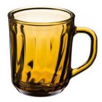 Кружка 250мл "ELICA" стекло   62048