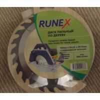 Диск пильный 160/20/16/z24 по дереву RUNEX