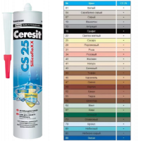 Герметик-затирка Ceresit силикон. CS25 №43 багамы 280мл