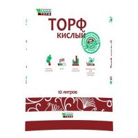 Торф кислый 10л Лама Торф