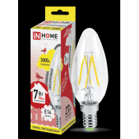 Лампа LED свеча-deco 7Вт 230В Е14 3000К 630Лм Инхоум