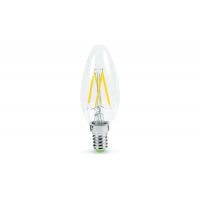 Лампа светодиодная LED-СВЕЧА-deco 9Вт 230В Е14 4000К 810Лм прозрачная IN HOME 6206