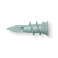 Дюбель ДРИВА д/гипсокарт.14*32 пластик со сверлом
