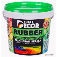 Резиновая краска SuperDecor №17 Небесный 12кг