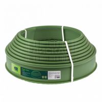 Бордюр Лента оливковый СИБРТЕХ 10м*100мм  64553