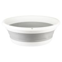 Таз 10л, круглый, складной, Флекс, смоки, Idea, М2502