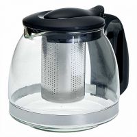 Чайник заварочный 1,25л ALPENKOK AK-5528/25 с фильтром черный  370740