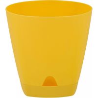 Горшок для цветов InGreen Amsterdam D140 1,35л с прикорневым поливом Спелая груша ING6199СГ