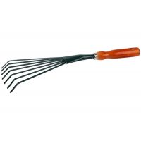 Грабельки GRINDA веерные с деревянной ручкой 390мм  8-421253