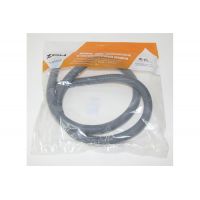 Шланг сливной для стир.машин D=17/21мм 1,0м