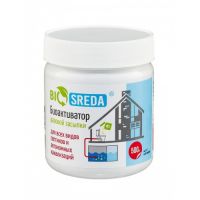 Биоактиватор BIOSREDA д/септиков и автономных канализаций 500гр разовой засыпки