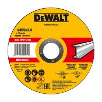 Круг отрезной DeWALT DWA8011RIA-AE 355*25*3мм 1шт 2258