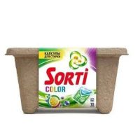 Капсулы для стирки Sorti колор 10 шт 93822