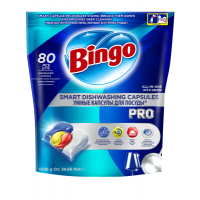 Капсулы для посудомоечной машины Bingo pro 80 шт  96890