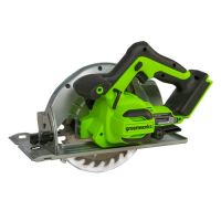Пила циркулярная аккумуляторная Greenworks GD24CS 24V  1500907