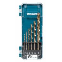 Набор сверл по металлу Makita 6шт 2-8мм D-75758
