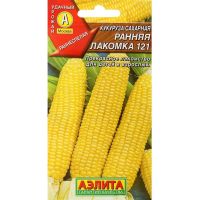 Семена Аэлита Кукуруза сахарная Ранняя лакомка 121 7г