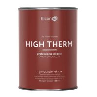 Лак Elcon High Therm термостойкий бесцветный (0.7 кг/1 л) 11607331