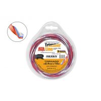 Леска триммерная 2,4*15м Rezer Ultra-pro Tornado  03.007.00149