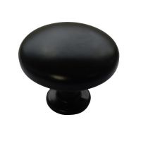 Ручка-кнопка мебельная 9095 TRODOS черный матовый